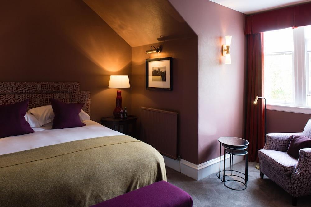 One Devonshire Gardens A Hotel Du Vin Glasgow Eksteriør billede A bedroom at The Old parsonage