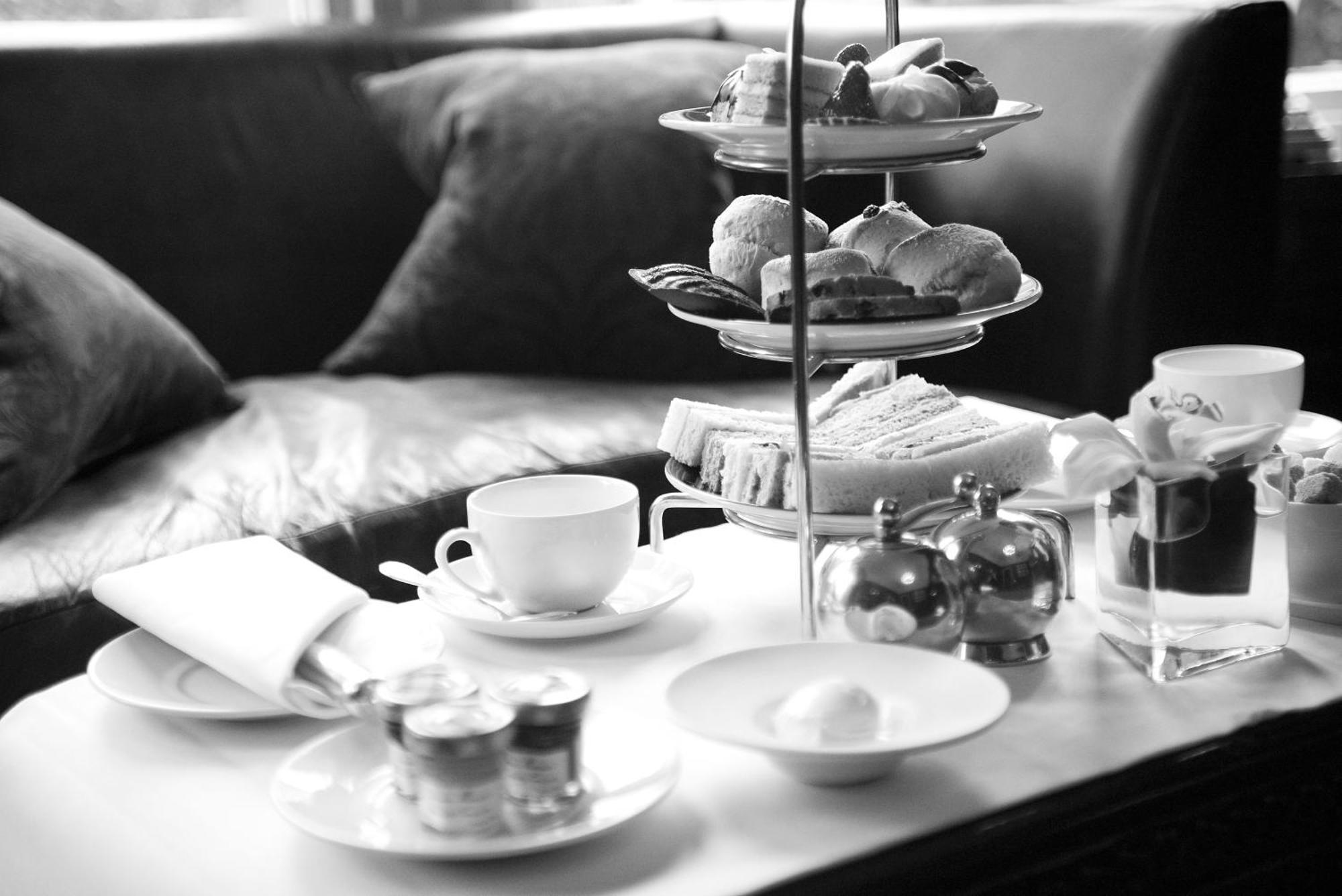 One Devonshire Gardens A Hotel Du Vin Glasgow Eksteriør billede Afternoon tea
