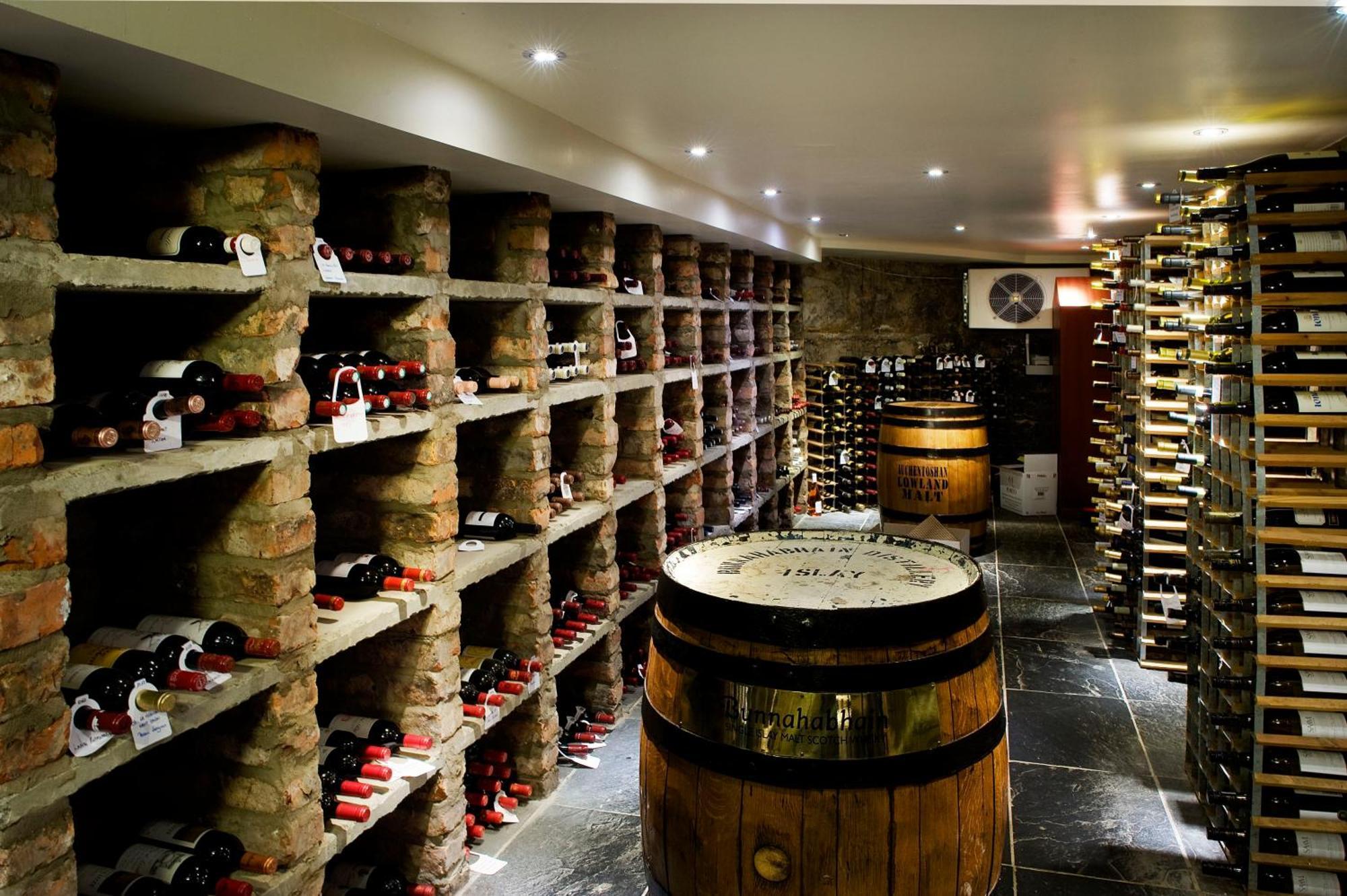 One Devonshire Gardens A Hotel Du Vin Glasgow Eksteriør billede Wine cellar