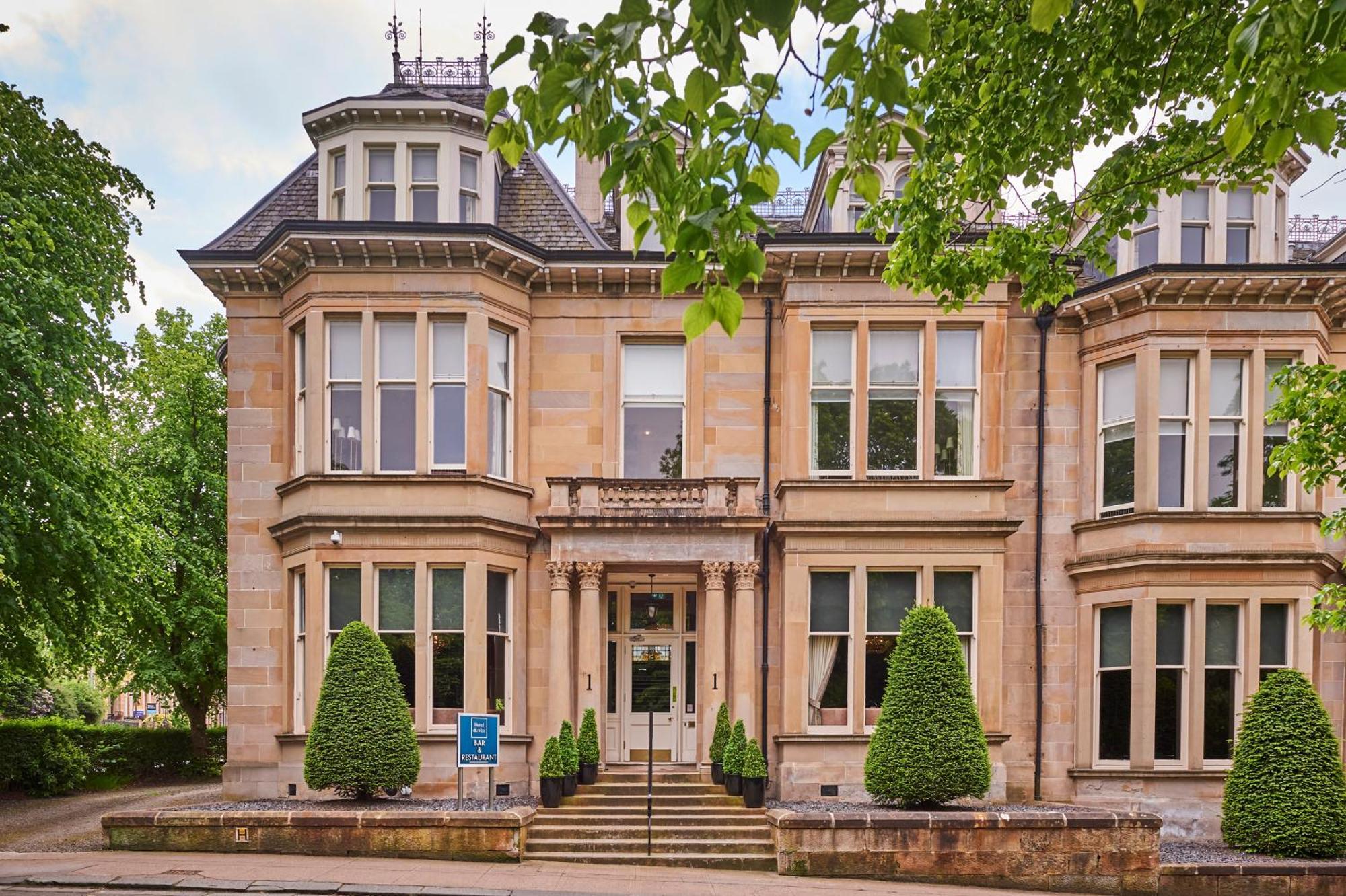 One Devonshire Gardens A Hotel Du Vin Glasgow Eksteriør billede