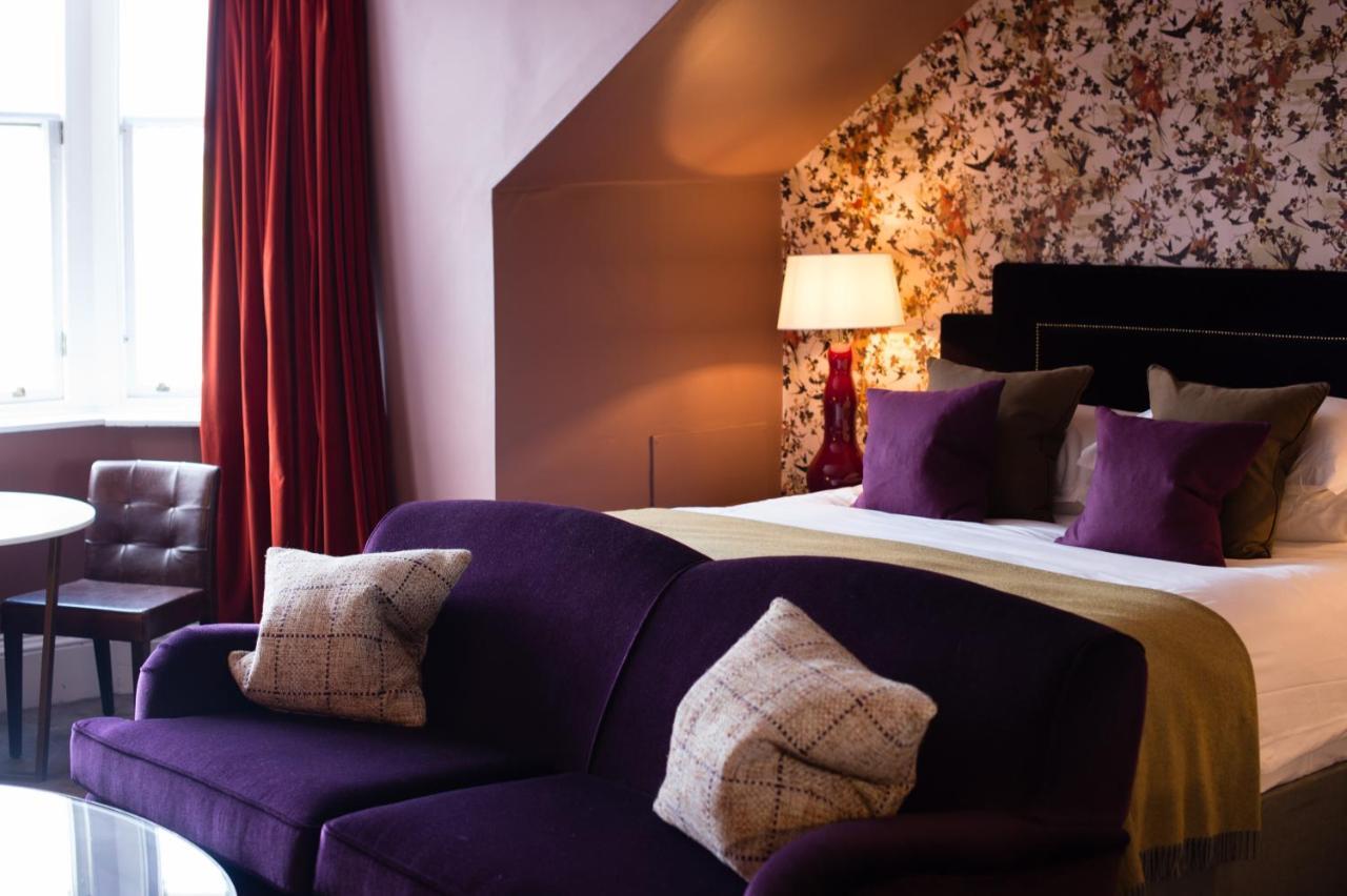 One Devonshire Gardens A Hotel Du Vin Glasgow Eksteriør billede A suite at the hotel