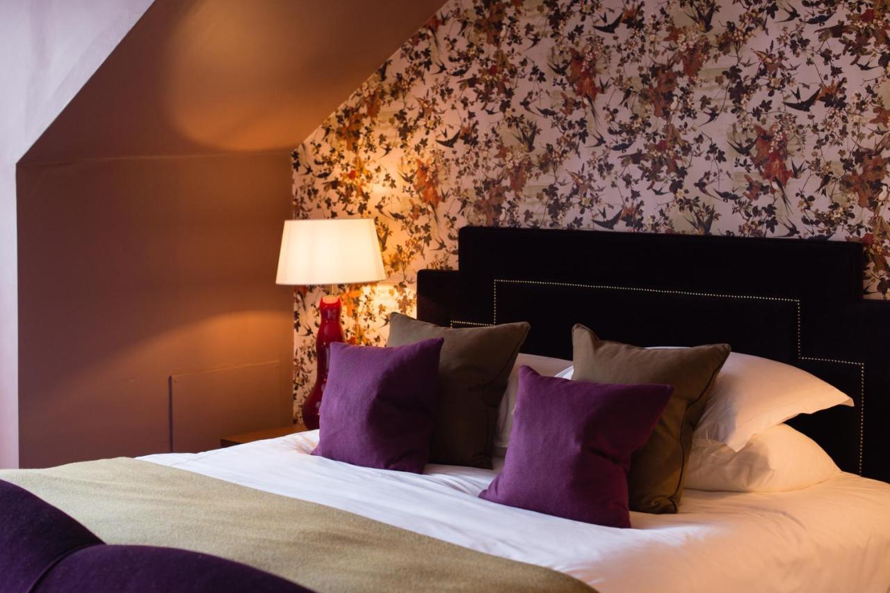One Devonshire Gardens A Hotel Du Vin Glasgow Eksteriør billede A bedroom at the hotel